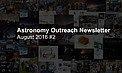 IAU Astronomy Outreach Newsletter #16 2016 (August 2016 #2)