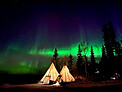 Northern Lights - Teepees